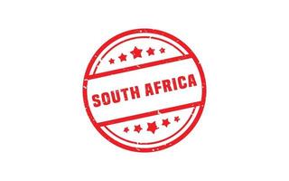 SOUTH AFRICA stamp rubber with grunge style on white background vector