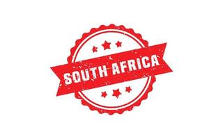 SOUTH AFRICA stamp rubber with grunge style on white background vector