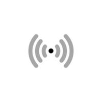 Network signal simple flat icon vector illustration