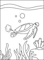 Cute Farting Animals Coloring pages vector