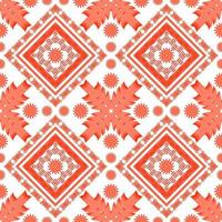 Geometric ethnic oriental traditional art pattern.Figure tribal embroidery style.Design for ethnic background,wallpaper,clothing,wrapping,fabric,element,sarong,vector illustration vector