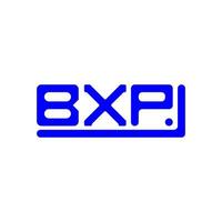 BXP letter logo creative design with vector graphic, BXP simple and modern logo.