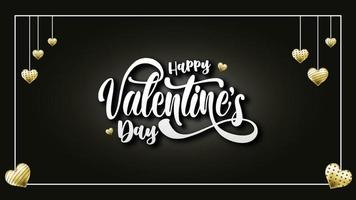 Valentine. Happy valentines day - 14 February poster. Happy valentines day background. Valentine's Day design. Valentines Day background. Valentine day illustration. Gold love on white background. vector