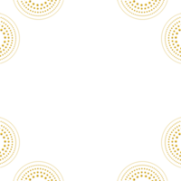 fondo negro abstracto con adorno floral dorado. png