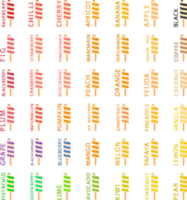 Various sweet tasty natural ice cream png