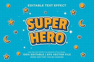 Editable text effect - To The Moon Cartoon template style premium vector