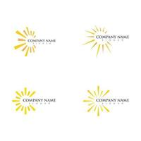 Sun Vector illustration Icon