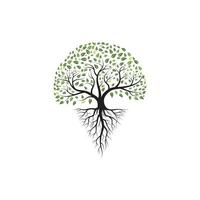 Tree branch vector ilustration design