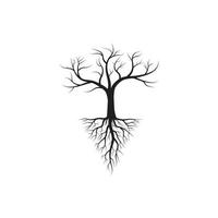 Tree branch vector ilustration design