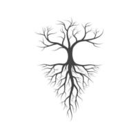 Tree branch vector ilustration design