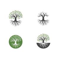 Tree branch vector ilustration design