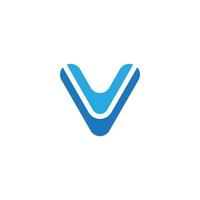 V Letter Logo Template vector