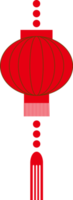 lanterne. concept de décoration chinoise. décor de lanterne. png
