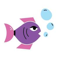 Trendy Fish Concepts vector