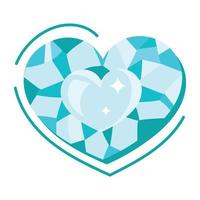 Trendy Heart Concepts vector