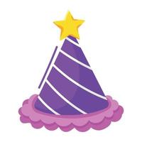 Trendy Party Cap vector