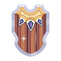 Trendy Medieval Guard vector