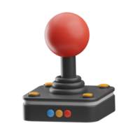 ilustração de joystick de tecnologia 3d png