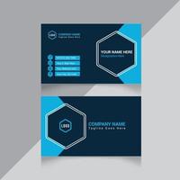 Corporate Business Card Design Template vector