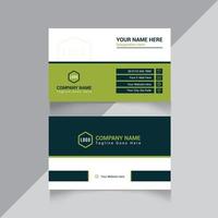 Business Card Design Template for you vector