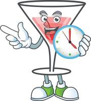 Cocktail Sweet Cartoon Character vector