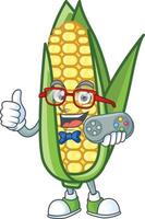 Cartoon Corn Sweet Vector