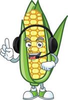 Cartoon Corn Sweet Vector