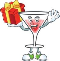 Cocktail Sweet Cartoon Character vector