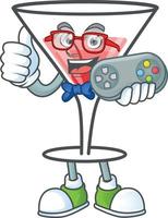 Cocktail Sweet Cartoon Character vector