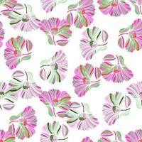 Seamless pattern with tropical leaves. Stylized floral background. vector