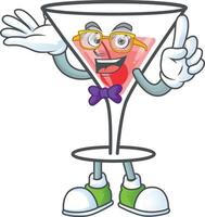 Cocktail Sweet Cartoon Character vector