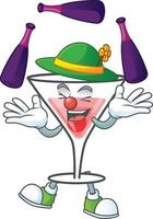 Cocktail Sweet Cartoon Character vector