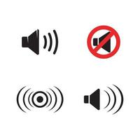 Sound icon vector illustration