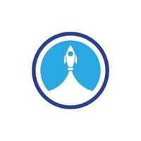 Rocket vector illustration icon