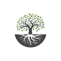 Tree branch vector ilustration design