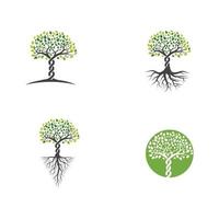 Tree branch vector ilustration design