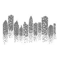 city skyline vector illustration