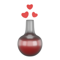 3d illustrasion antidote au mal d'amour png