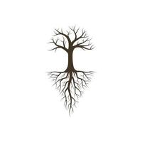 Tree branch vector ilustration design