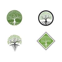 Tree branch vector ilustration design