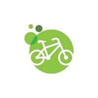 plantilla de diseño de icono de logotipo de bicicleta vector