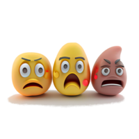 3D-Gesichter mit Emotionen png