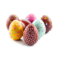 easter eggs isolated png