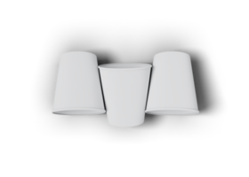 maqueta de taza de café de papel para llevar png