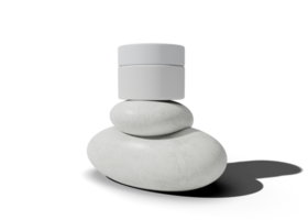 maqueta de producto cosmético para el cuidado de la belleza png