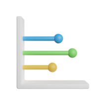 diagrama de gráfico de líneas de barras png