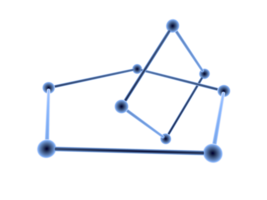 icoon wolk technologie of blockchain wolk netwerk verbinding. toegang naar allemaal apparaten Aan een draadloze netwerk. png