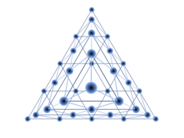 ikon moln teknologi eller blockchain moln nätverk förbindelse. tillgång till Allt enheter på en trådlös nätverk. png