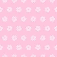 Cherry blossom seamless pattern. Japanese flower pattern vector background.