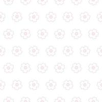 Cherry blossom seamless pattern. Japanese flower pattern vector background.